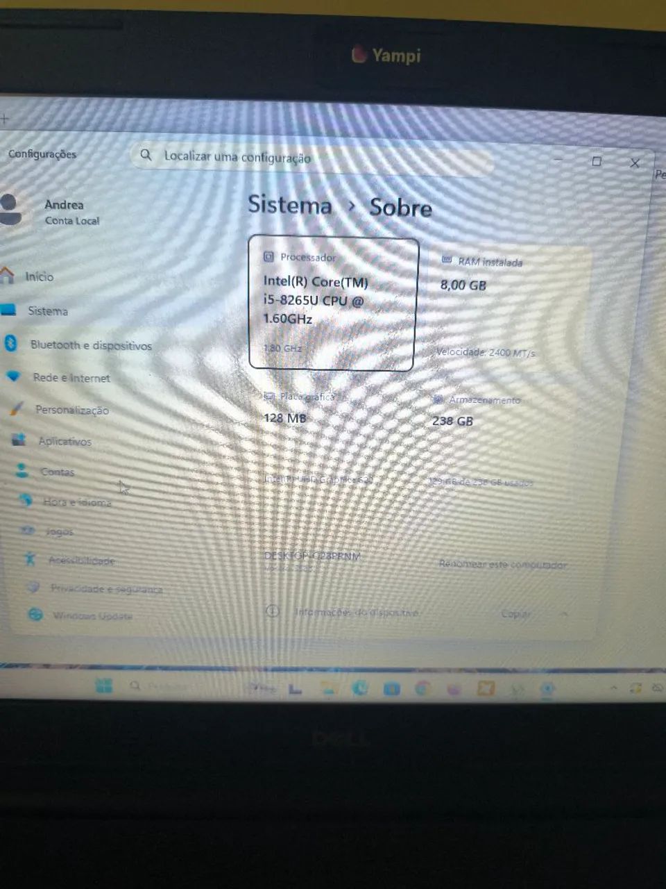 Notebook Dell Vostro i5 com placa de video - Foto 5