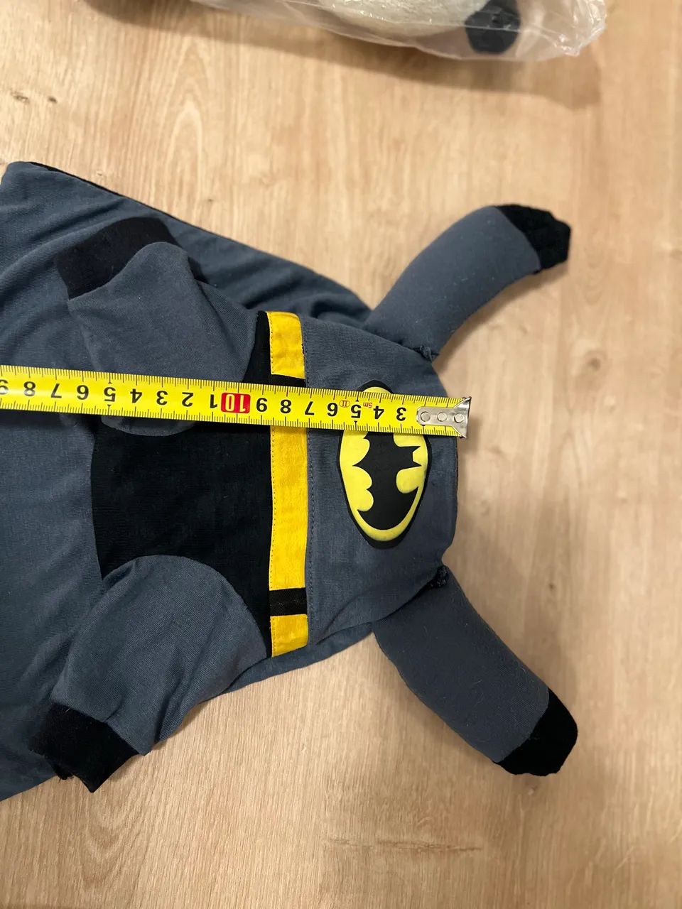 Fantasia Batman tamanho P pet  - Foto 4