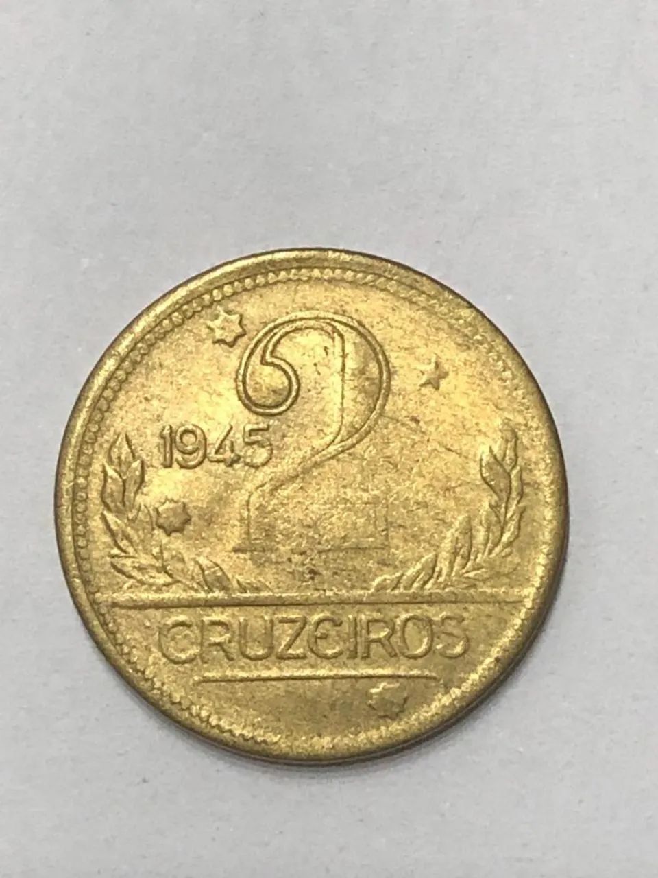 Moedas antigas de 2 Cruzeiros - Foto 3