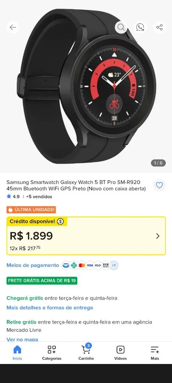 Galaxy watch 5 45mm - Foto 5