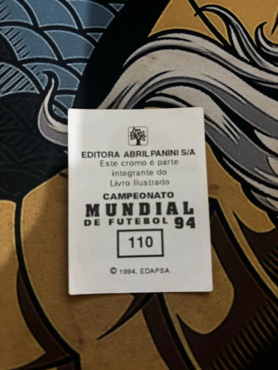 Figurinha Zetti Copa Do Mundo 1994 (nunca Colada!) - Foto 2
