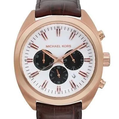 RELÓGIO MICHAEL KORS MK8271 ORIGINAL ROSE GOLD 47MM FUNCIONANDO
