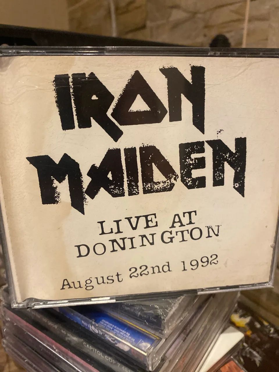 Cd iron maiden Donington 1992