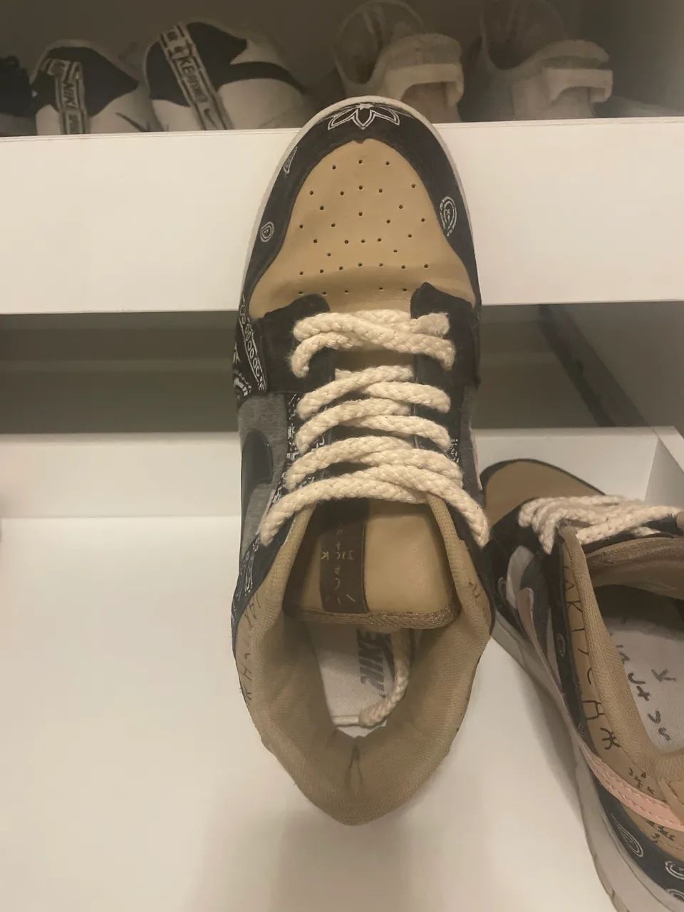 tênis dunk nike travis scott 1º linha  - Foto 3