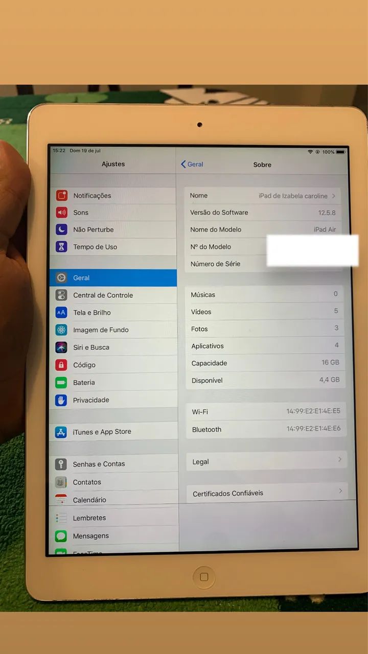 iPad Air 1 geração  - Foto 3