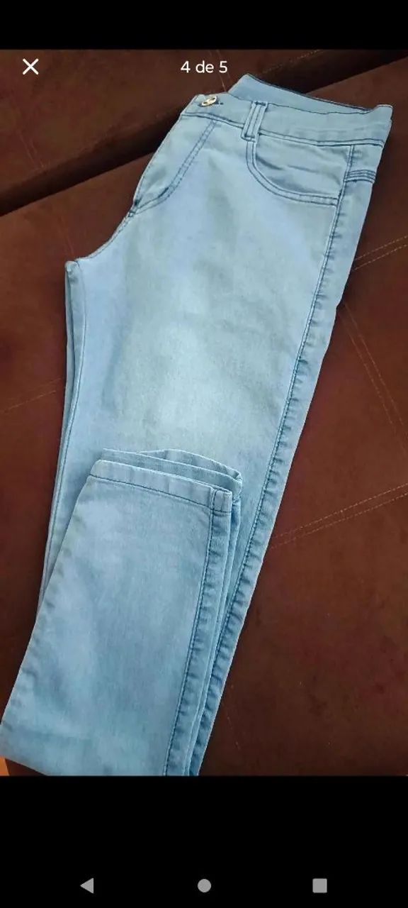 DUAS CALÇAS JEANS 100 REAIS