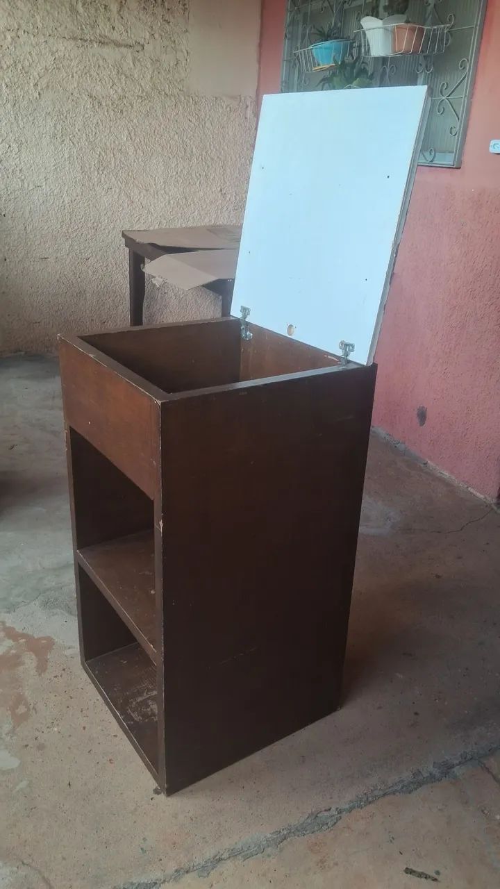 Rack MDF bom com baú 418478815990917122