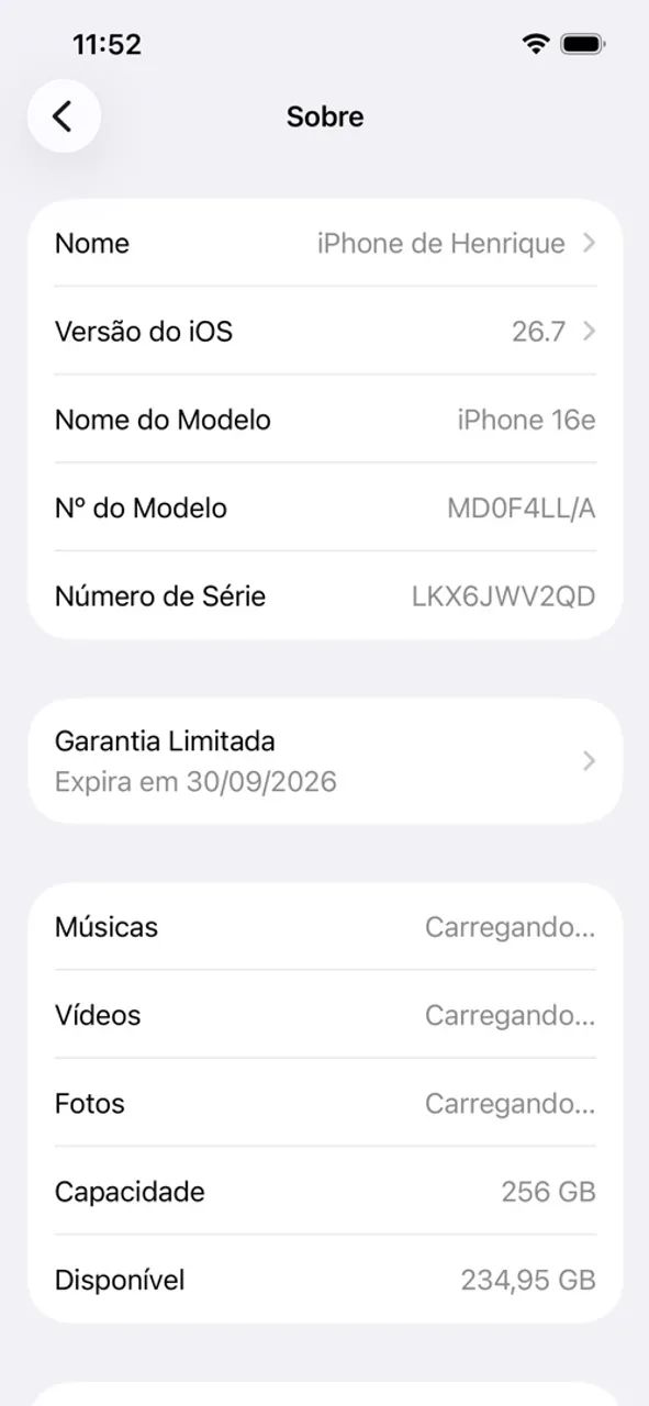 iPhone 16e 256GB - completo, excelente estado - Foto 5