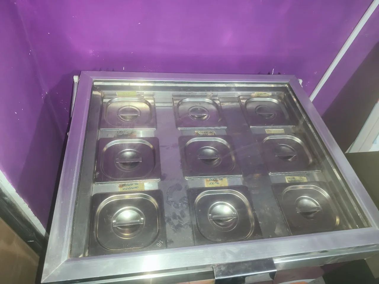 Freezer horizontal expositor de frutas e caldas açaí / sorvetes - Foto 2