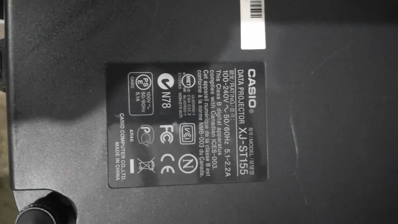 Vendo projetor casio xj-st155 - Foto 2