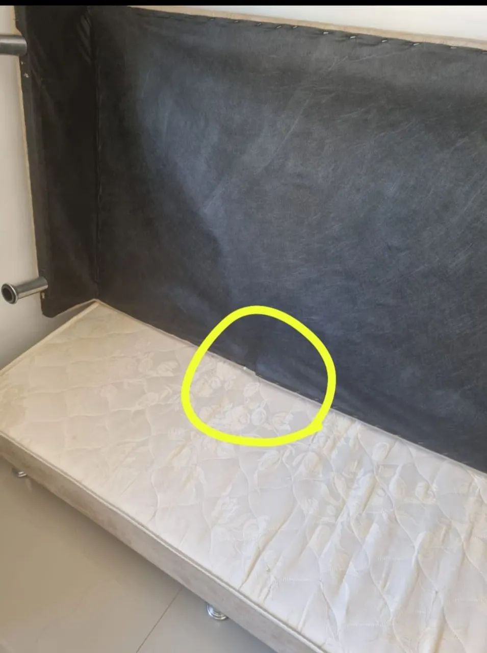 Vendo box solteiro com cama auxiliar 150,00 - Foto 5