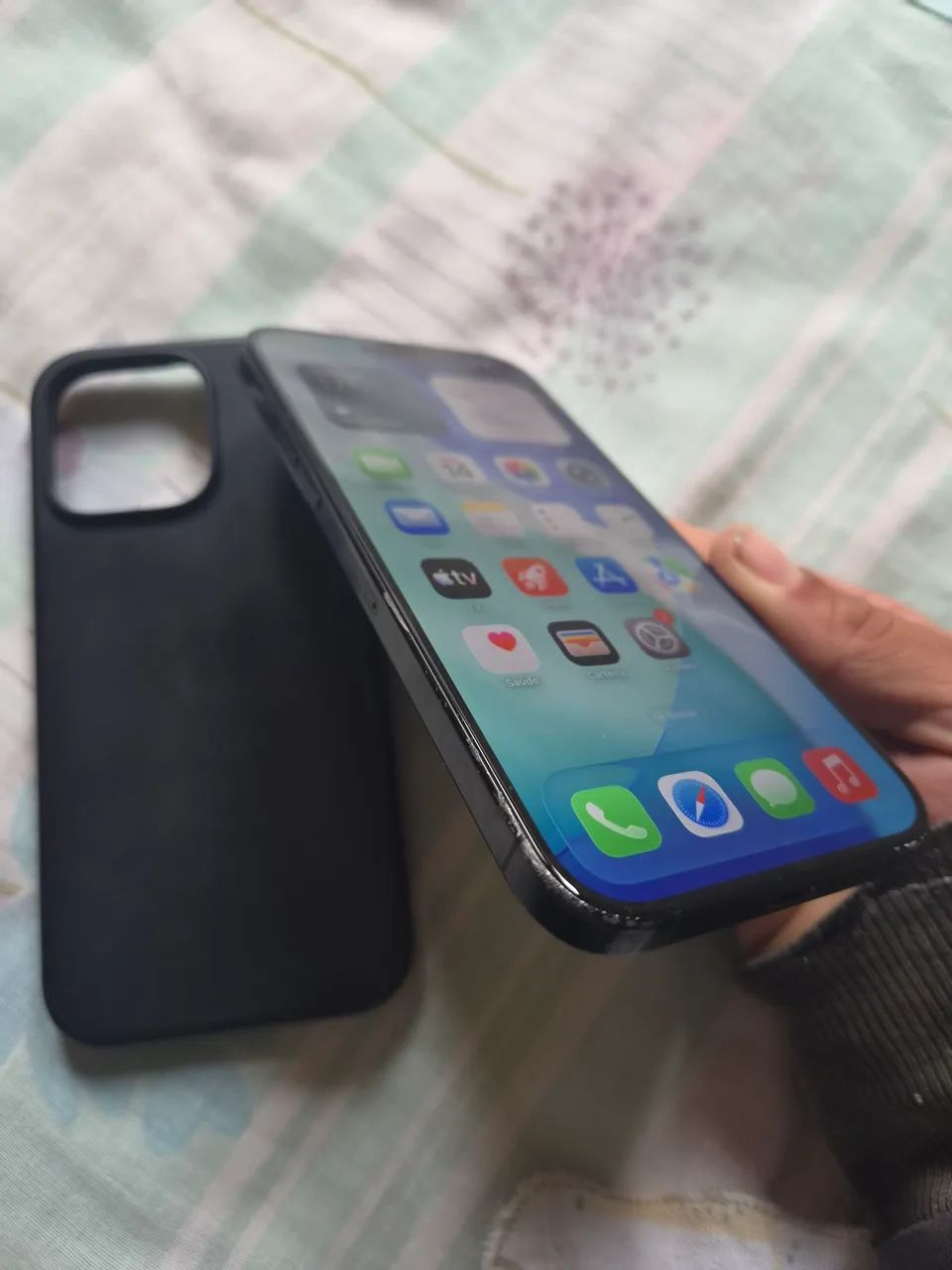 Iphone 16 pro max tela trocada oled - Foto 3