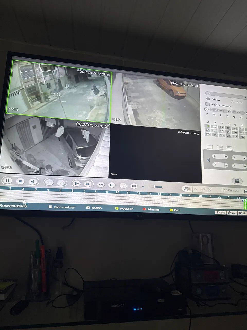 DVR INTELBRAS 8 canais HDCVI - Foto 4