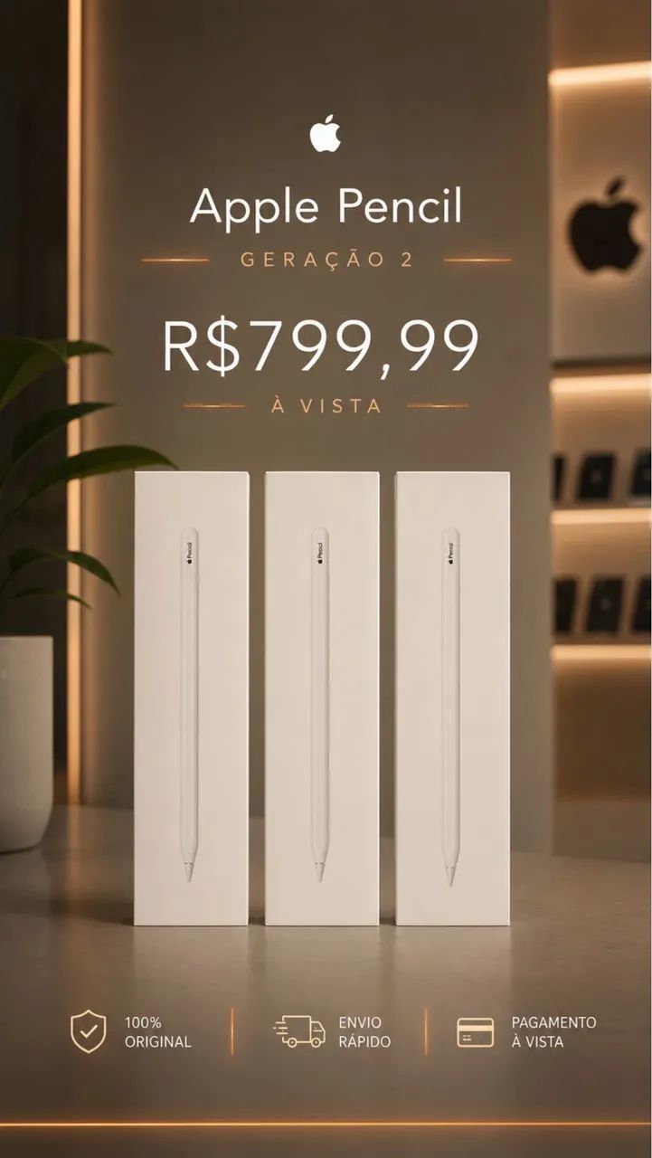 Apple Pencil Segunda Geração 