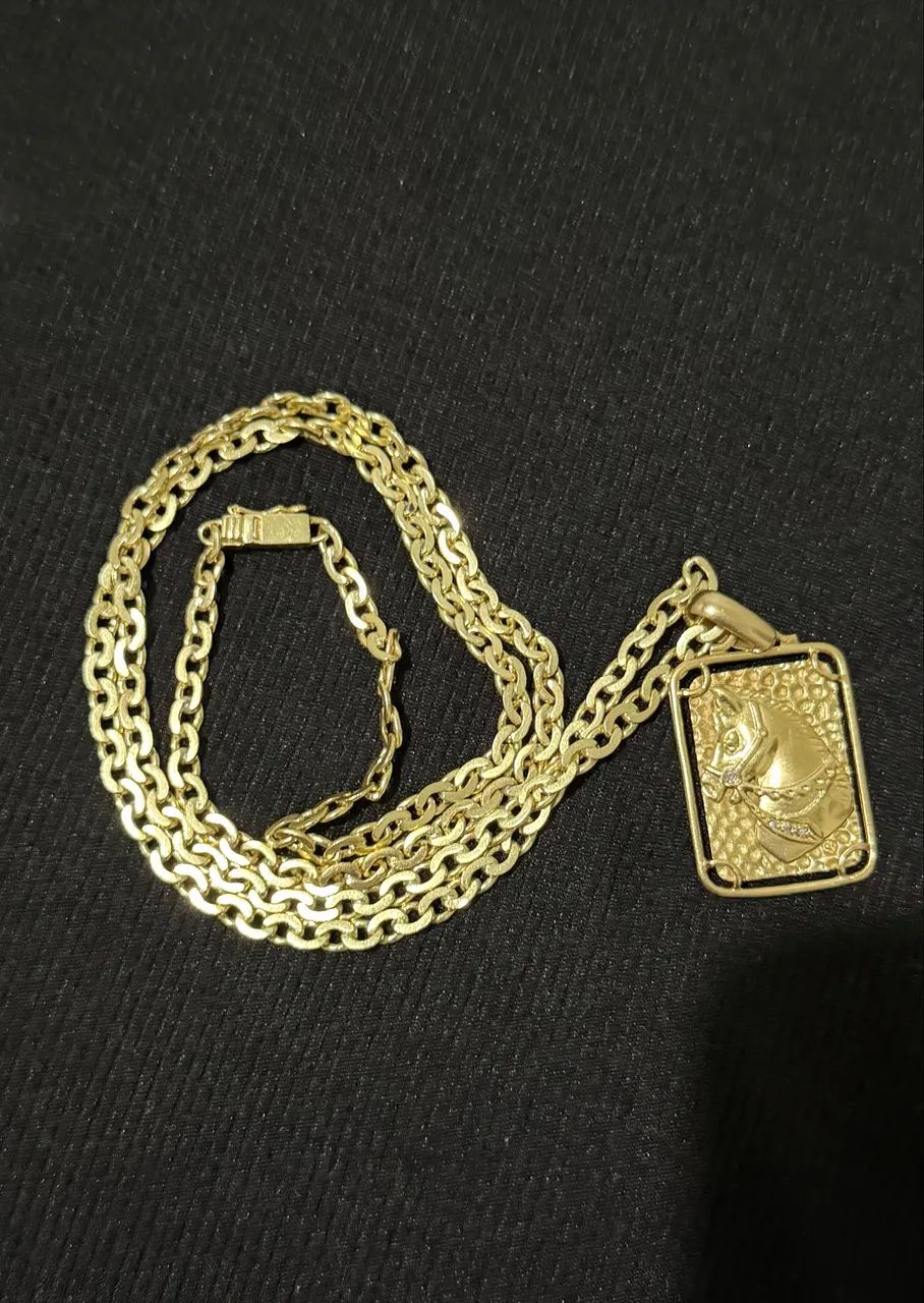 Corrente de ouro 18k Maciça  - Foto 4