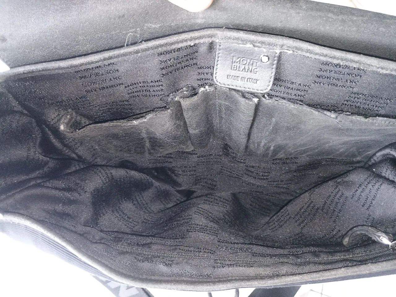 Bolsa pasta tira colo Mont Blanc  - Foto 4