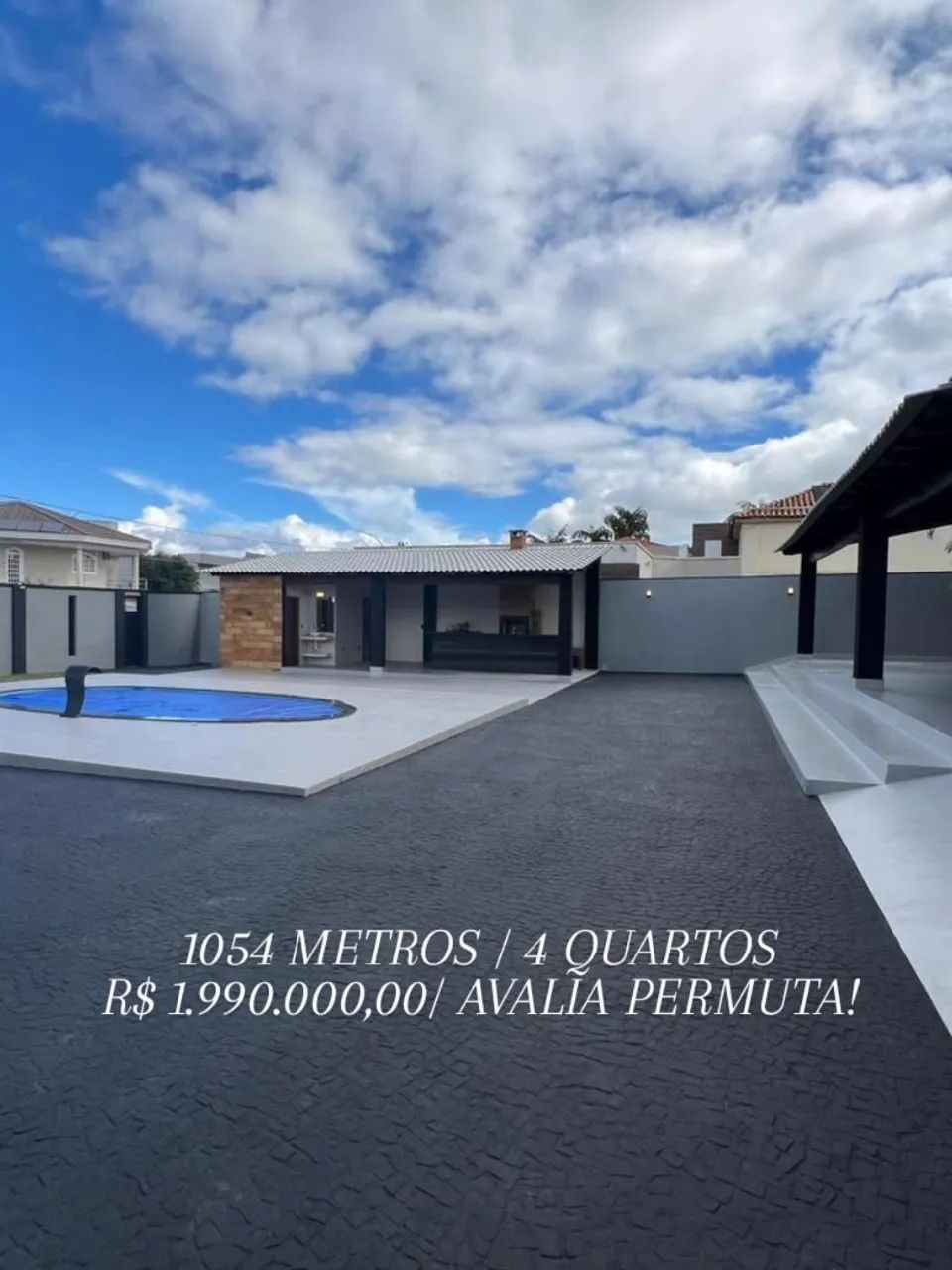 VENDO CASA EM VICENTE PIRES COM 1054 METROS  - Foto 3