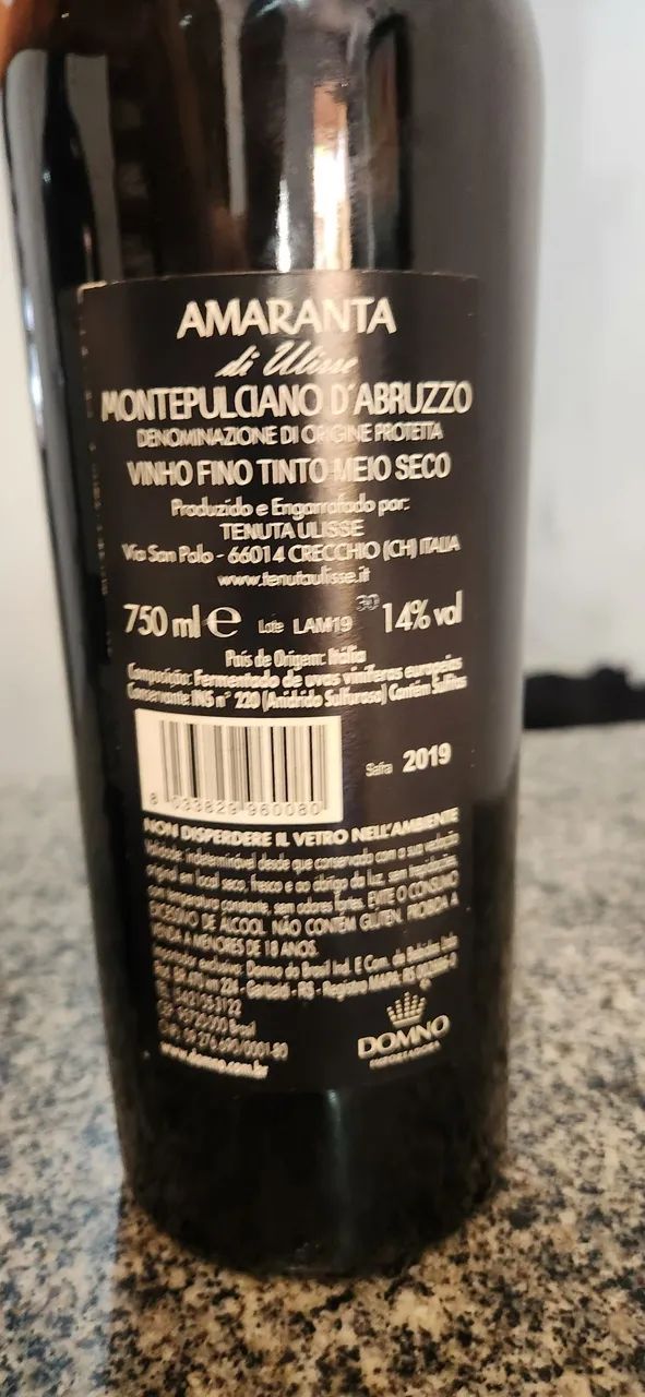 Vinho Amaranta 750ml e rancan 750ml - Foto 2