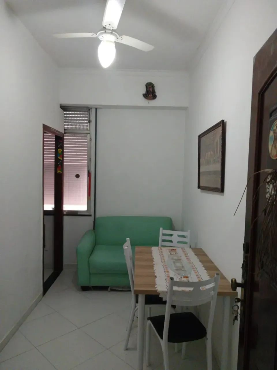 Centro - JA Aluga - quarto/sala mobiliado - Lateral - Não bate sol - Foto 4