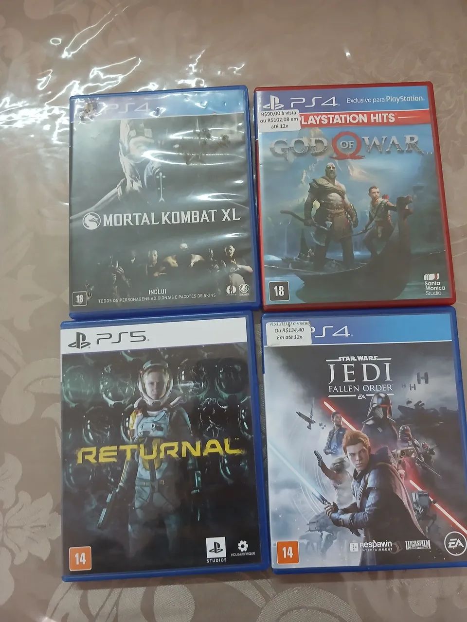 Jogos para ps5 ou ps4 pode comprar separado 