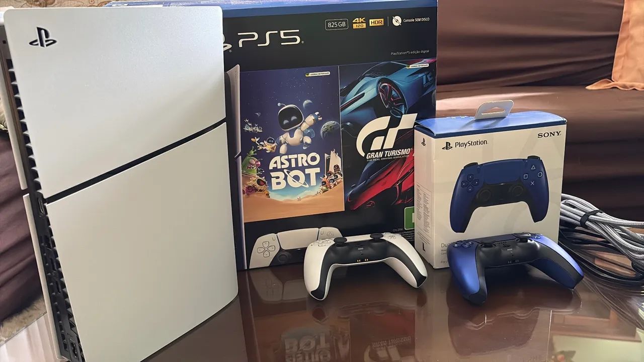 Vendo ps5 semi novo (menos de 4 meses de uso), 825gb