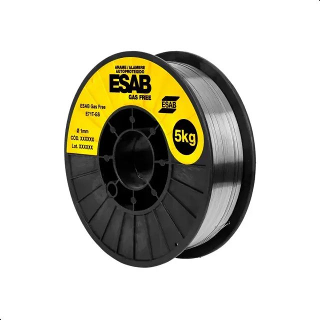 ARAME TUBULAR AUTOPROTEGIDO ESAB GAS FREE 0,8 MM 5KG