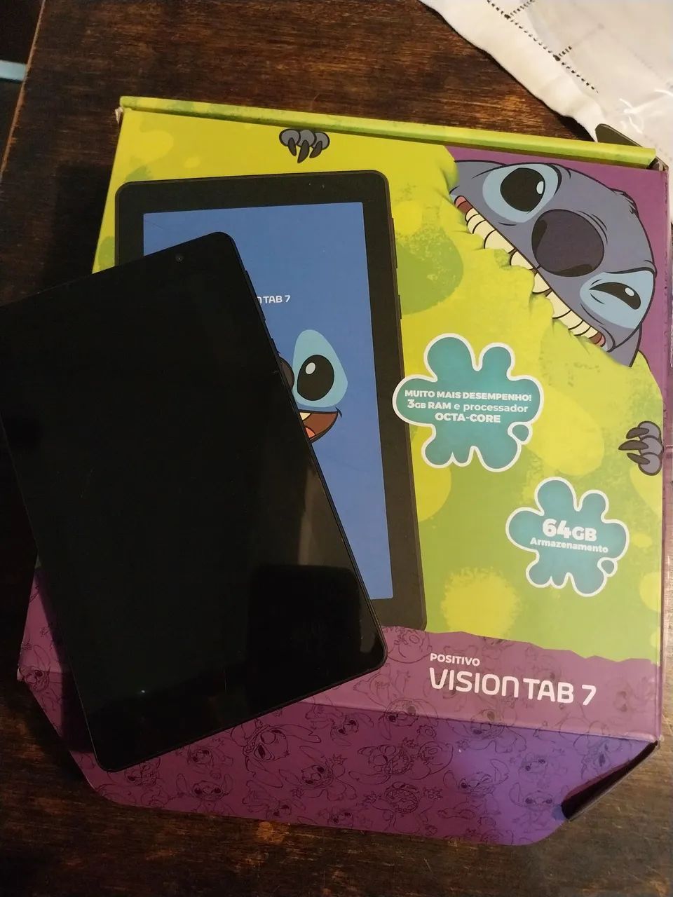 Tablet Positivo Vision Tab 7 Stitch, Tela QUEBRADA  - Foto 2