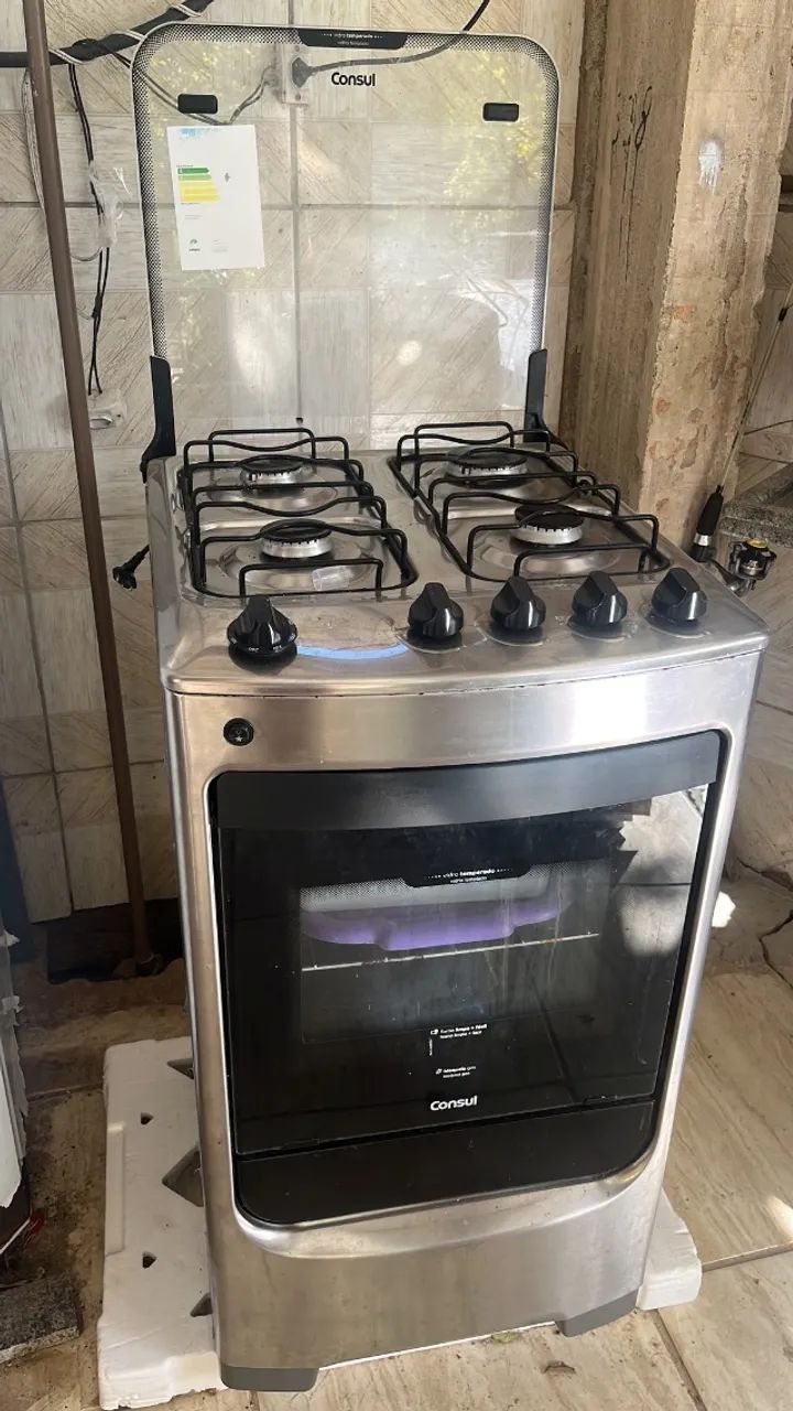 Fofão 4 bocas automático cônsul 