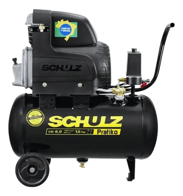 Compressor De Ar Schulz Prátiko Csi 6,6/20l 127v - Foto 2