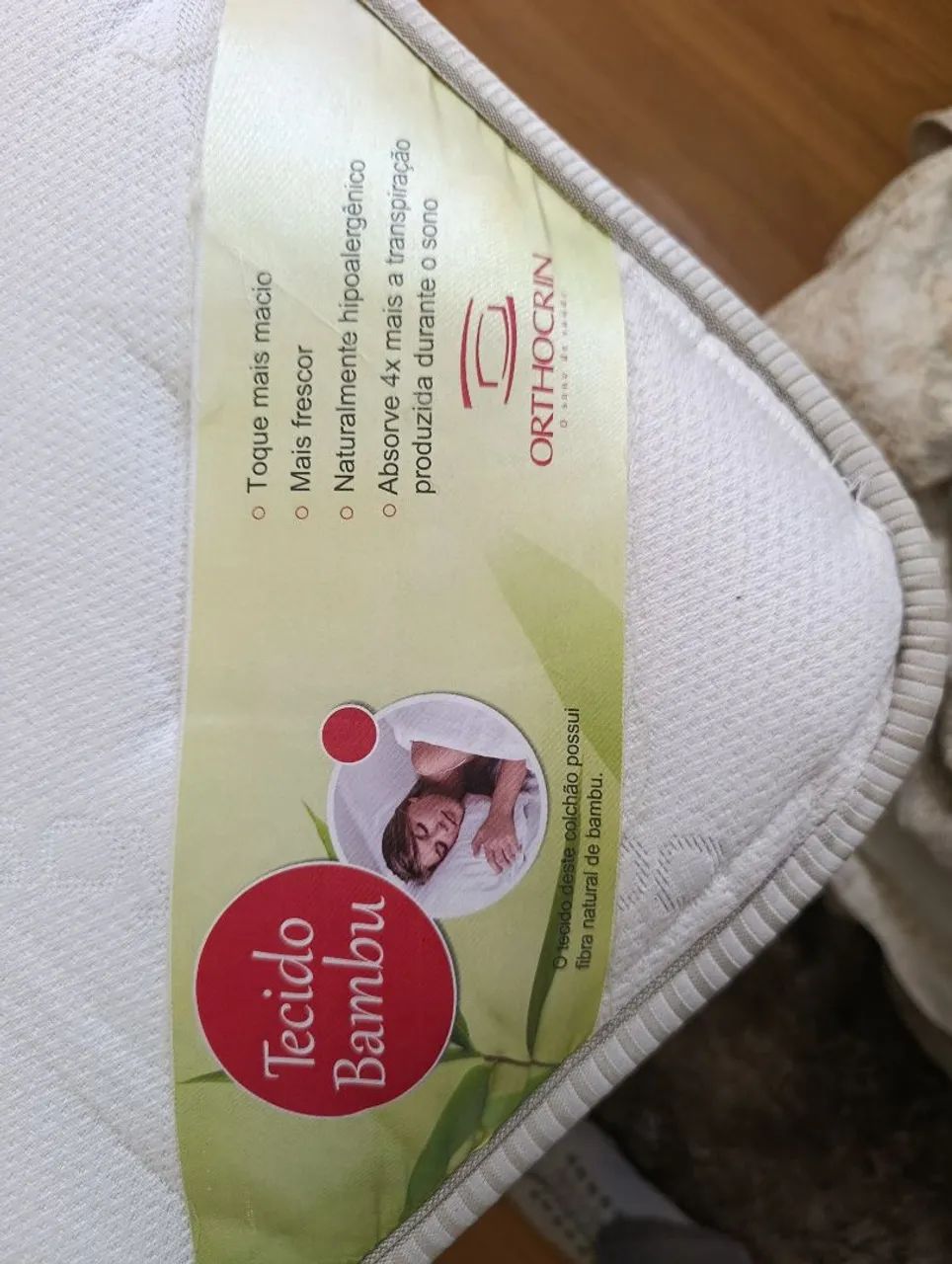 Colchão casal orthocrin seminovo - Foto 2