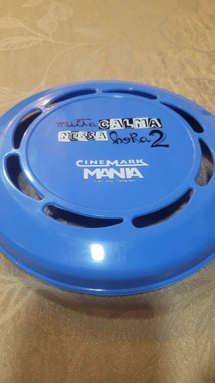 Disco de praia, muita calma nessa hora.