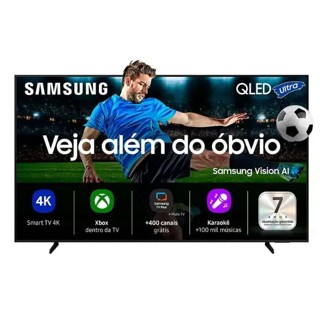 Smart TV Samsung Vision AI QLED Ultra 4K 65? Q7F nova, nota fiscal e garantia 1 ano - Foto 5
