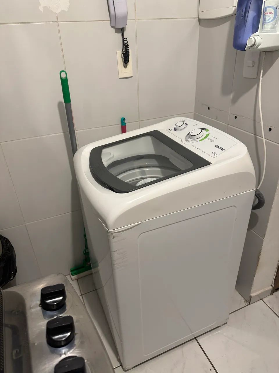 Máquina de lava roupa