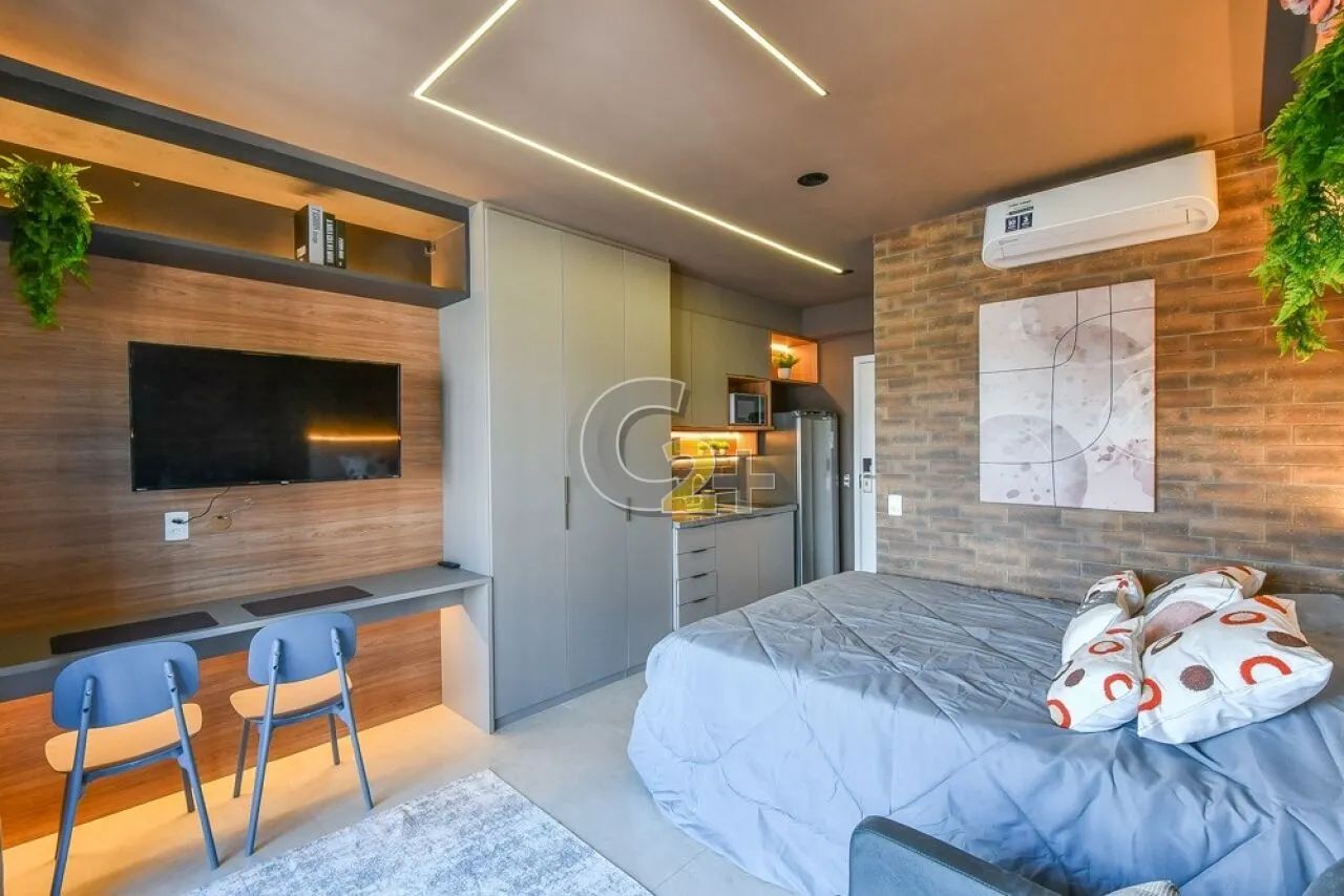 Apartamento estúdio à venda em Moema com 1 quarto, sem vaga - Foto 2