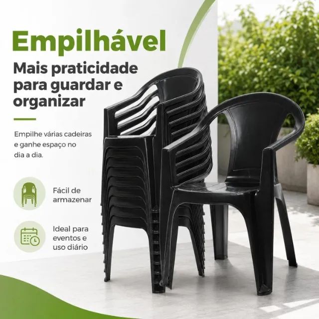 Cadeira Poltrona Tambaba 154Kg  - Foto 4