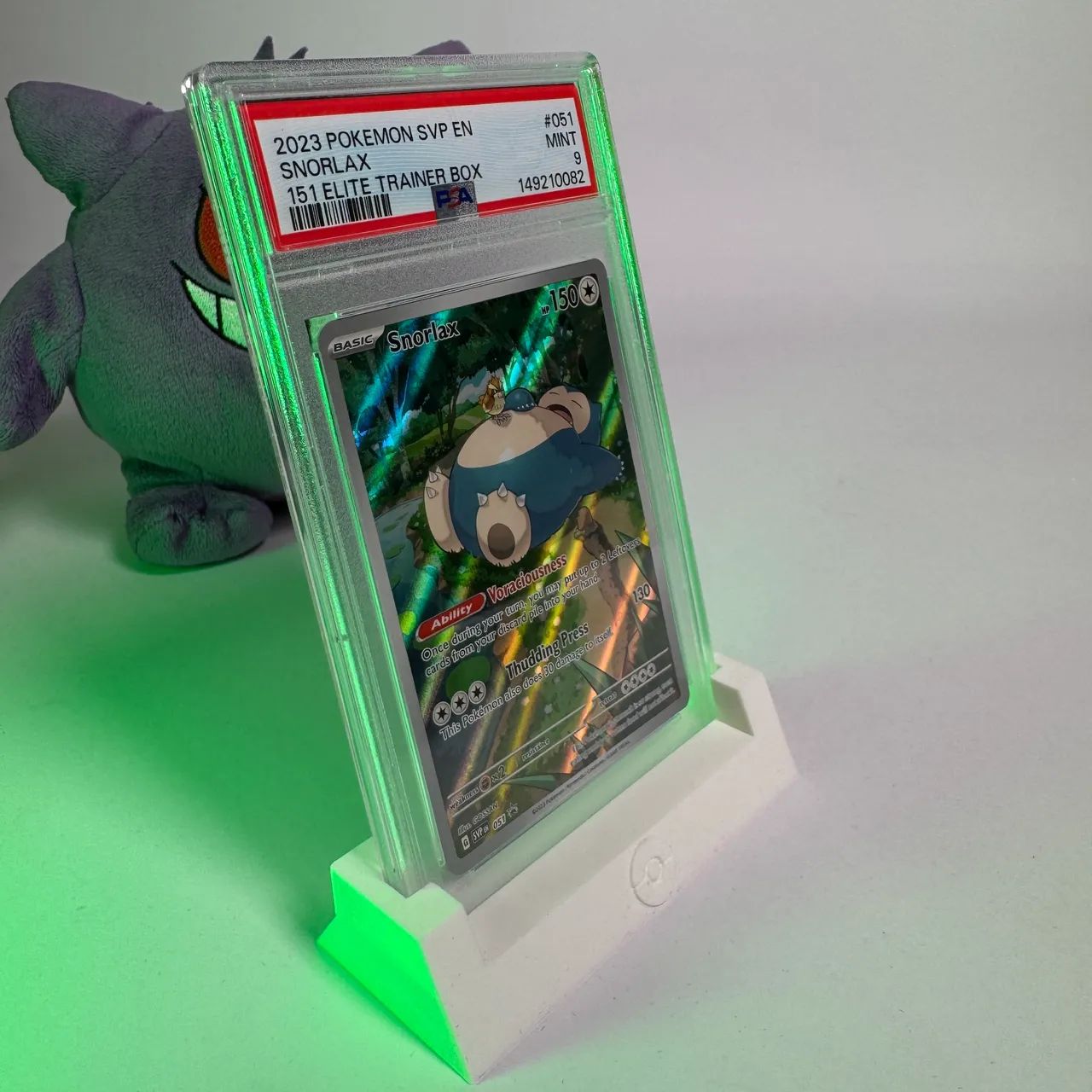 Snorlax #051 Americana PSA 9 Pokemon TCG - Foto 2