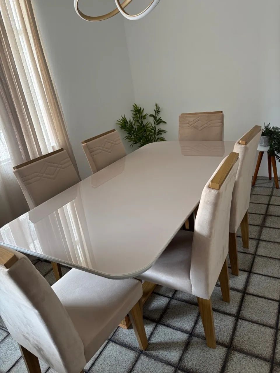 Mesa de jantar 6 lugares