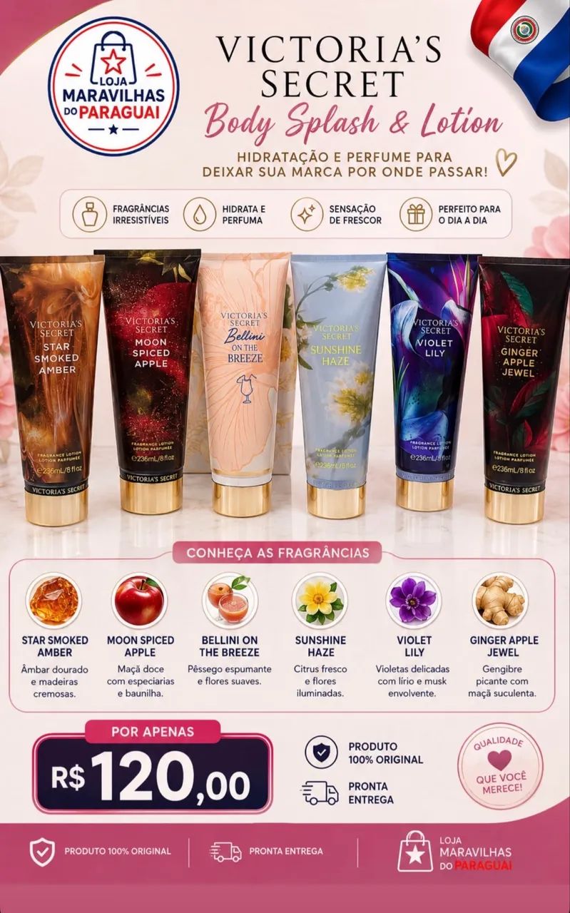 VICTORIA'S SECRET Body Splash & Lotion