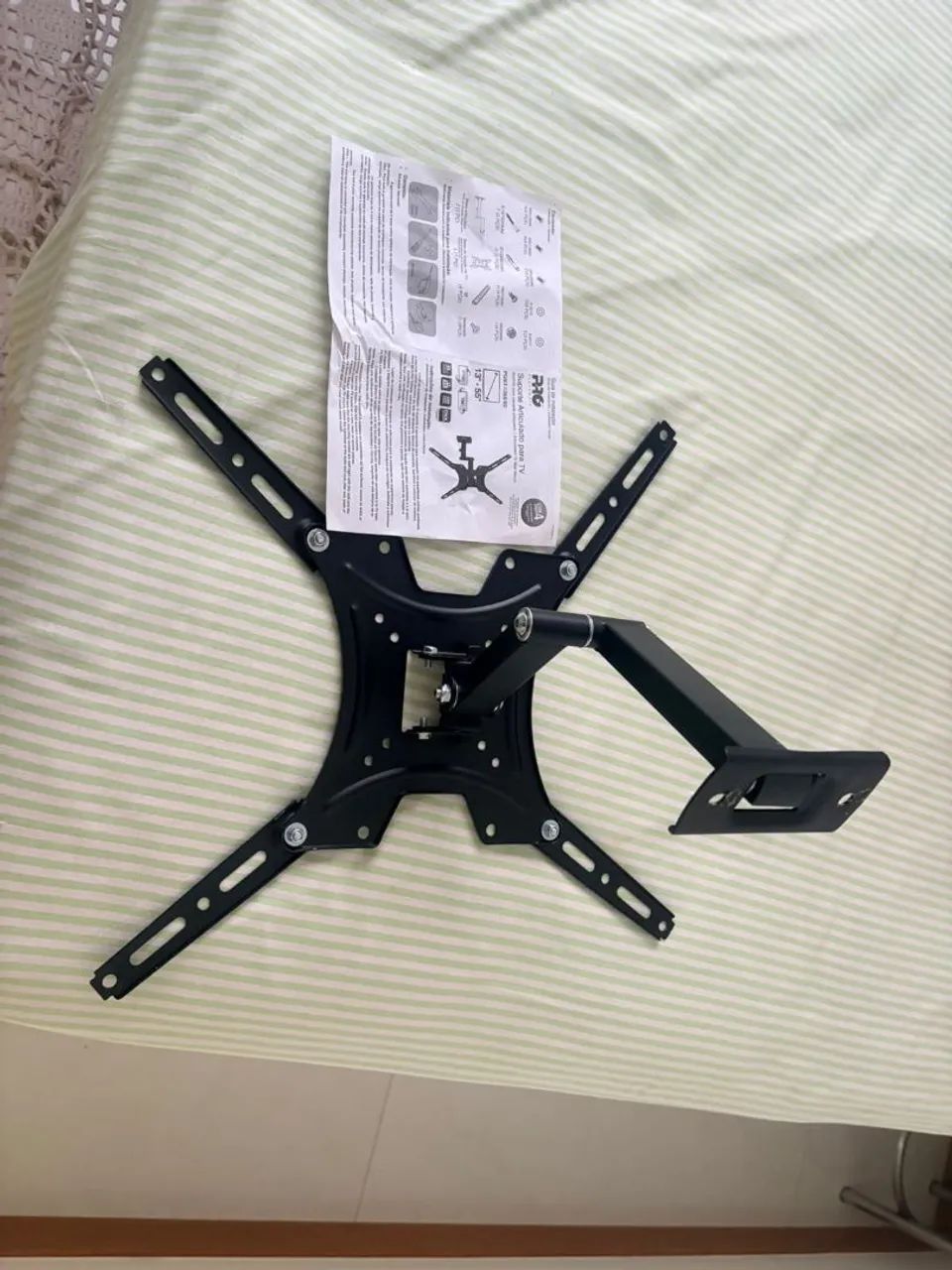 Suporte articulado para TV 13" a 55" polegadas novo na caixa - Foto 5