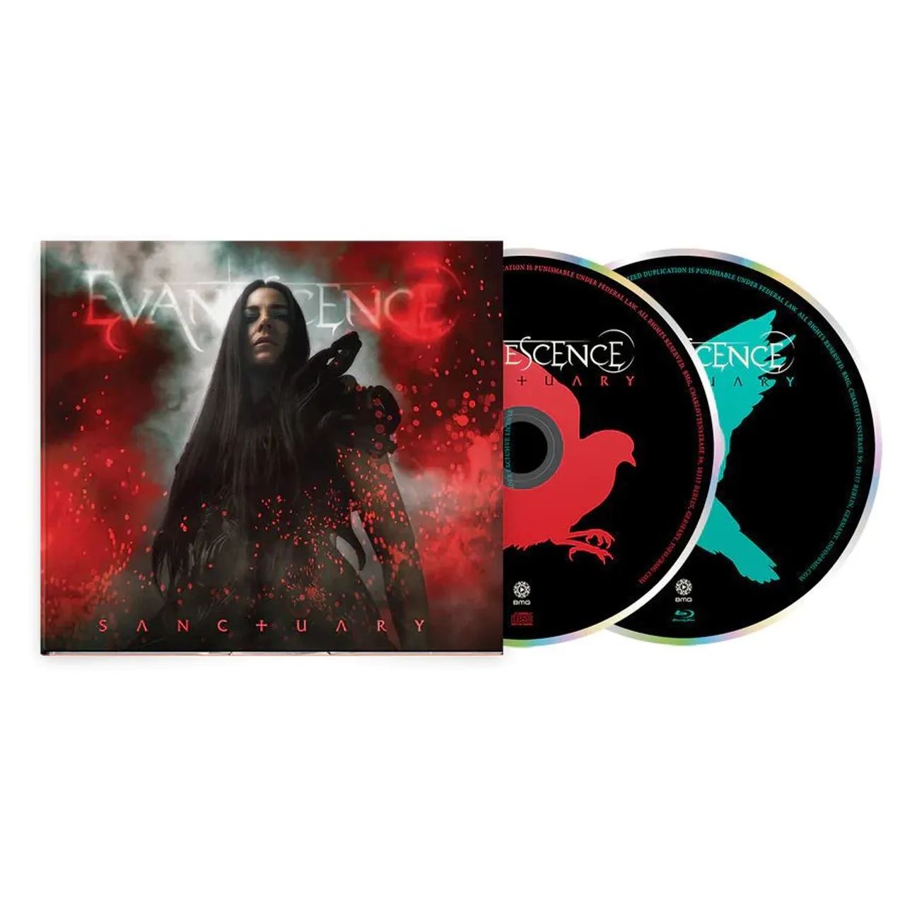 CD Bluray Evanescence Sanctuary Deluxe (Importado Europa)<br>