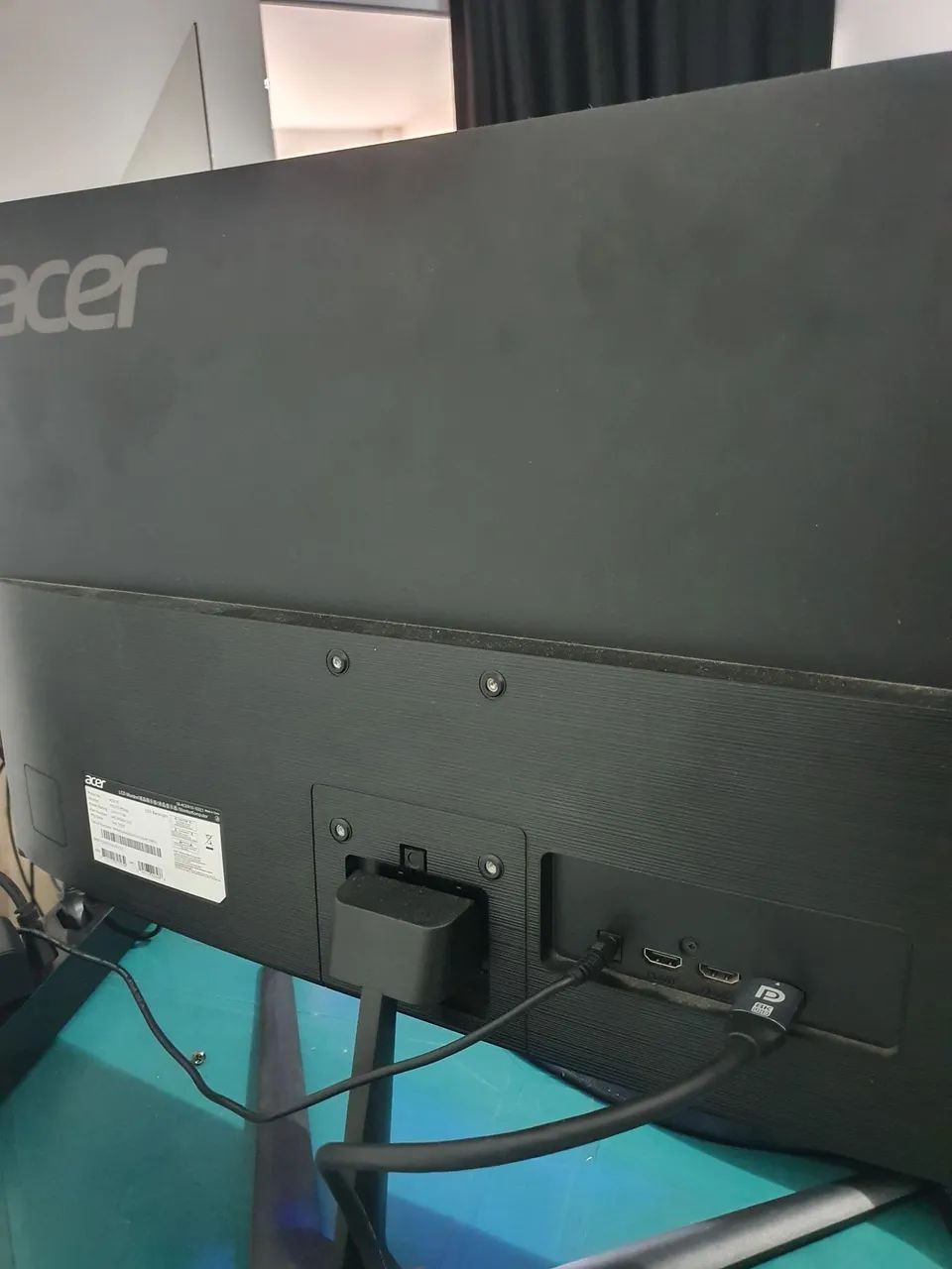 Monitor Gamer  27 polegadas Ips 180Hz fullhd <br>Acer preto - Foto 4