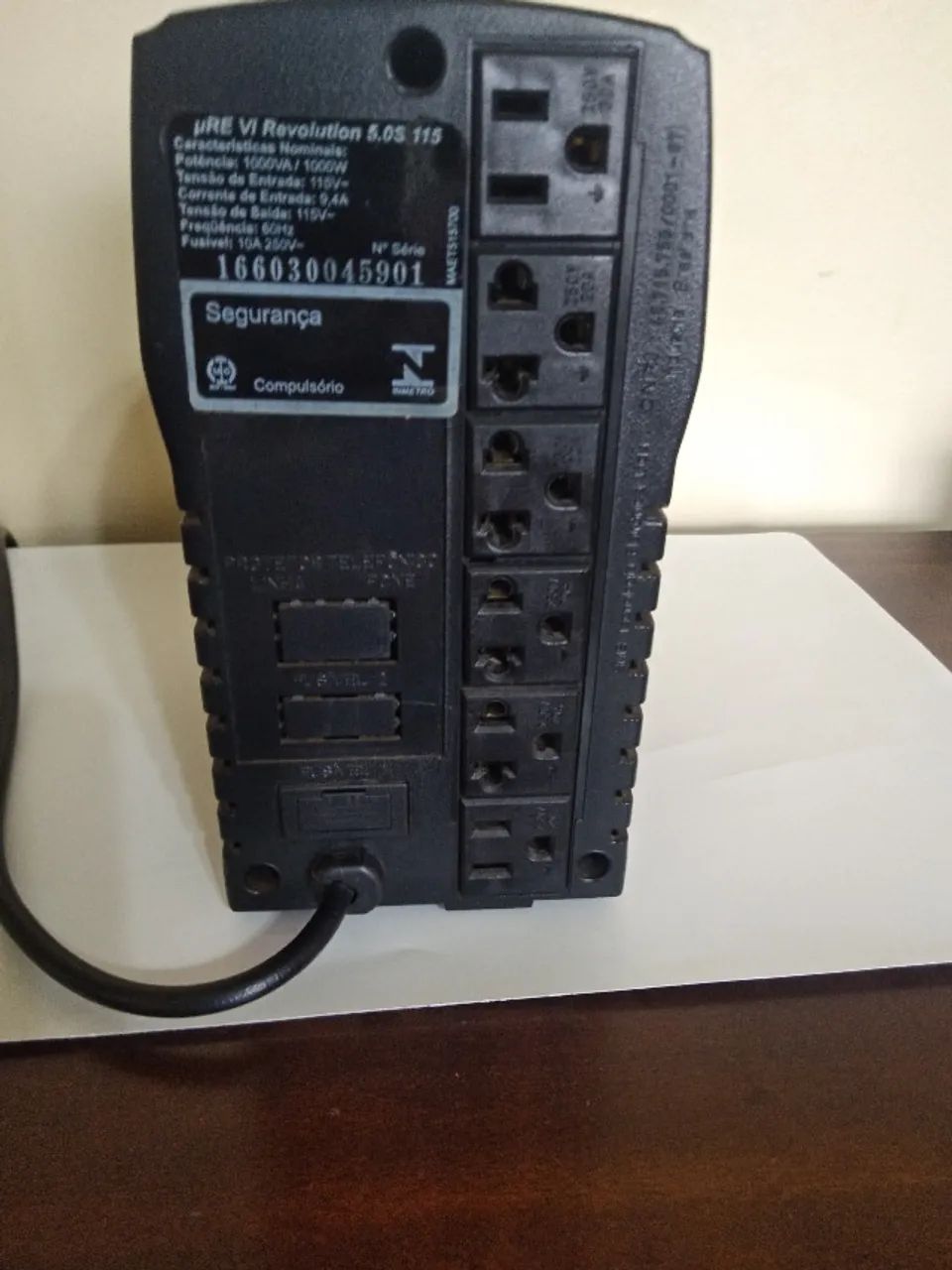 Estabilizador de Voltagem SMS 1000VA  - Foto 5