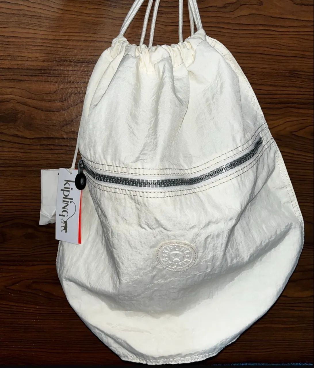 Mochila Kipling Saco Off White