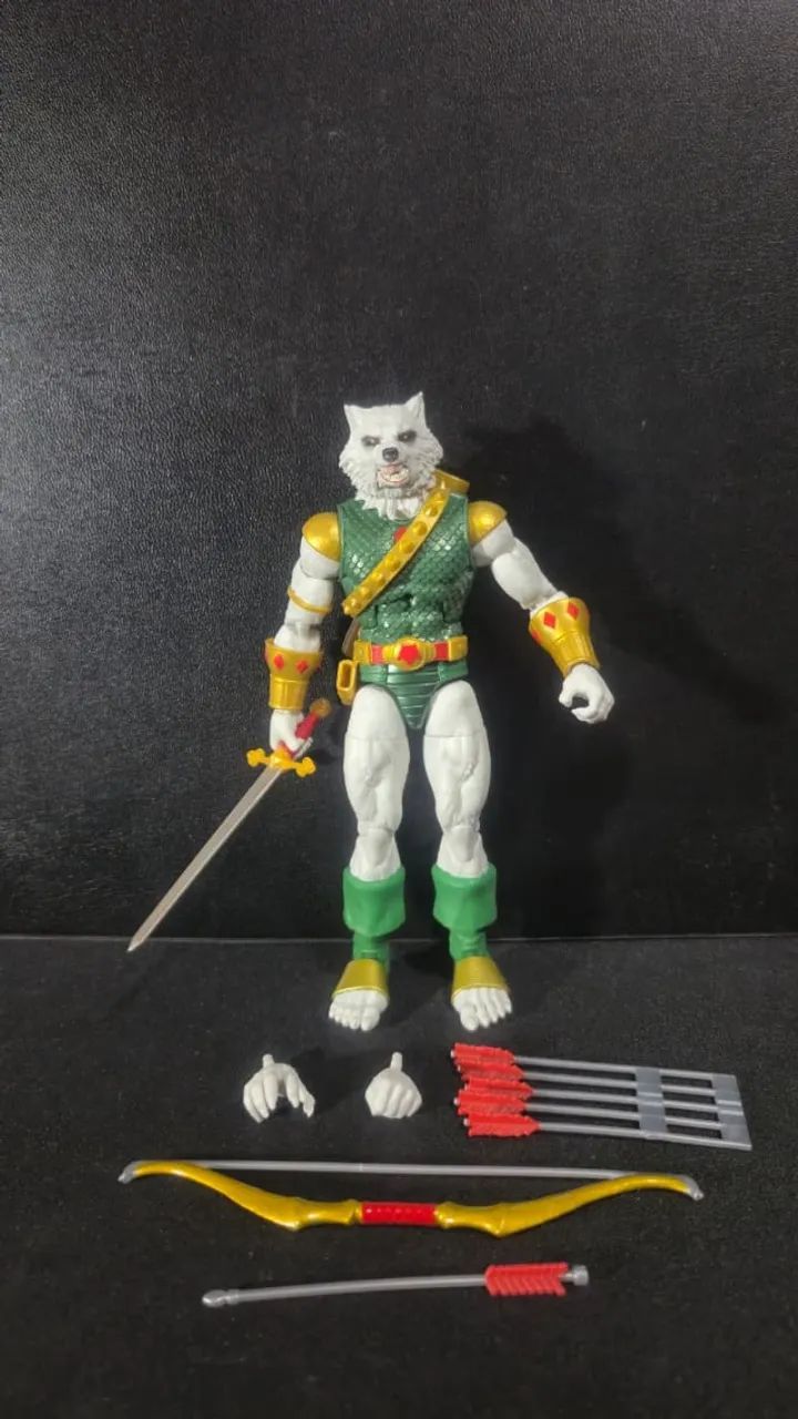 Lobo Homem (The Gathering Man-Wolf) Series Magic - Marvel Legends