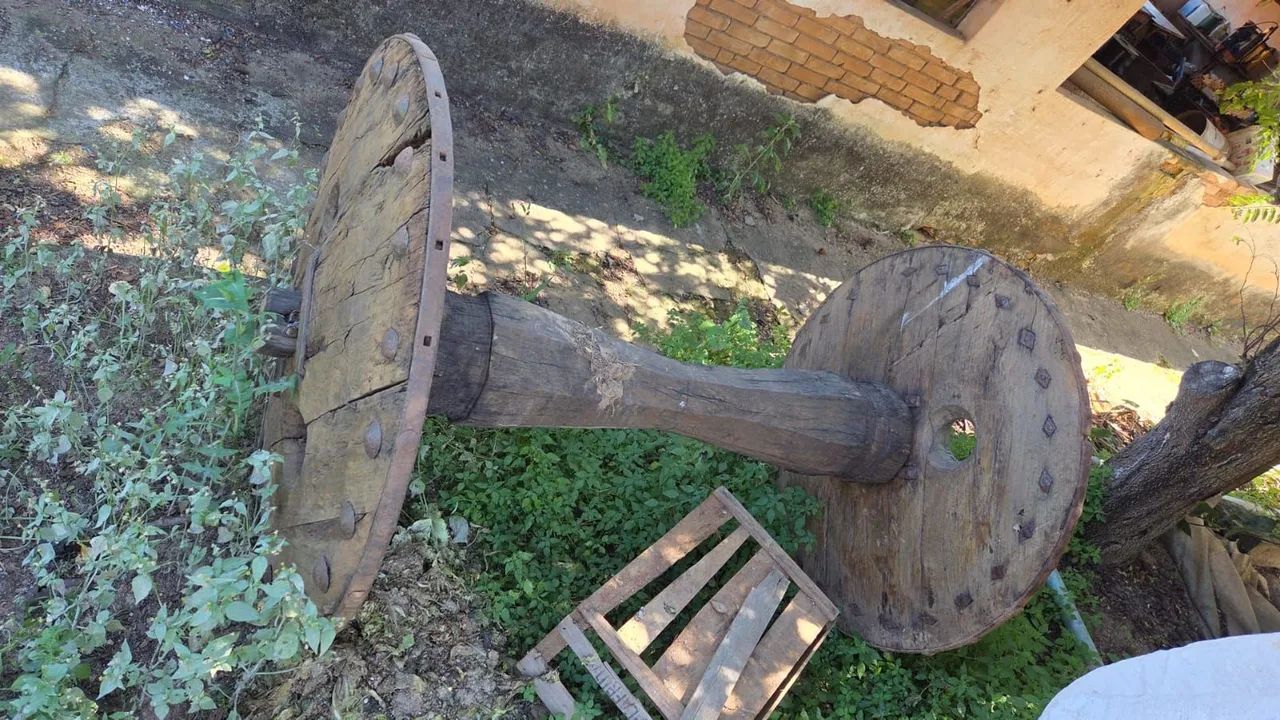 Roda de carro de boi