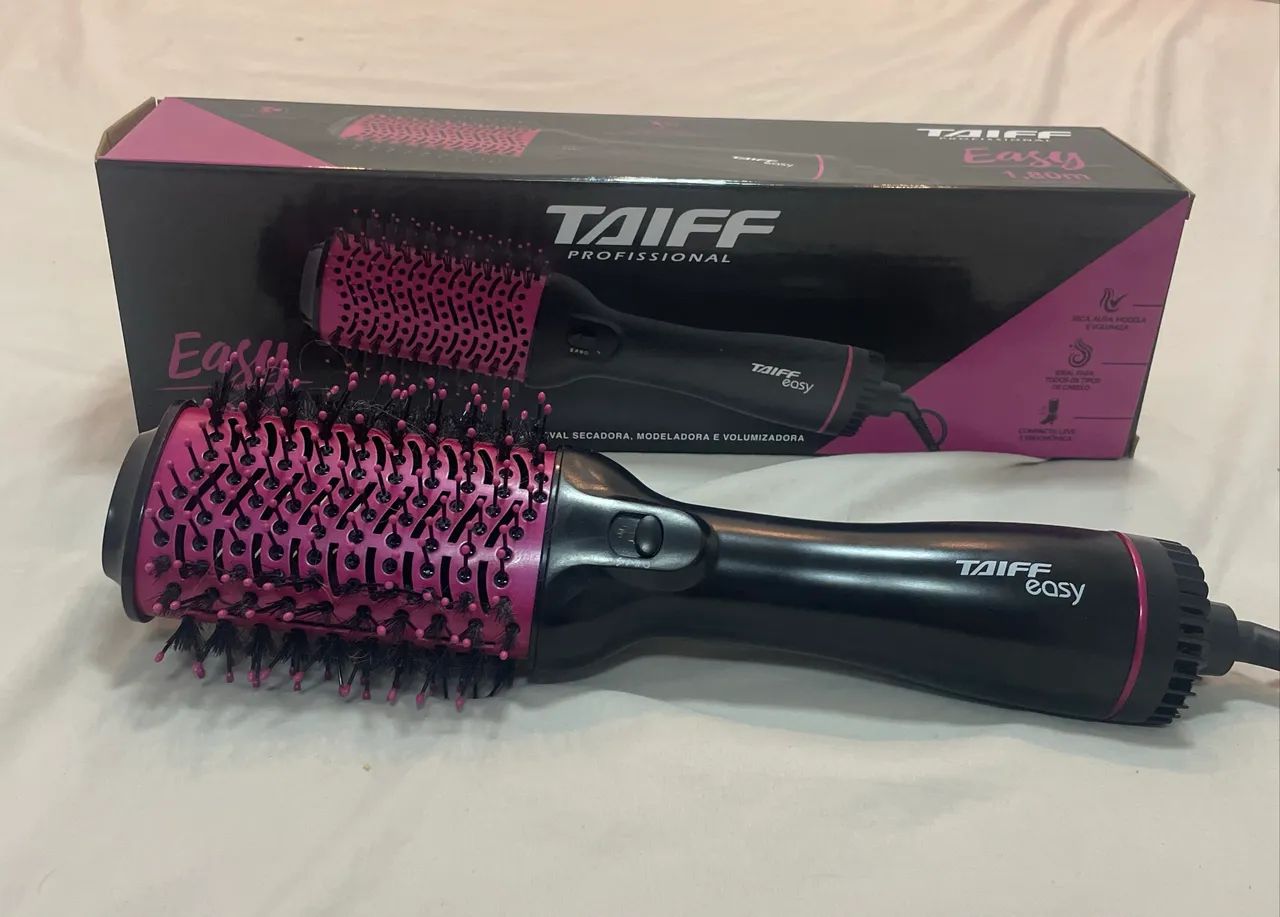 Escova secadora oval rosa  - Foto 2