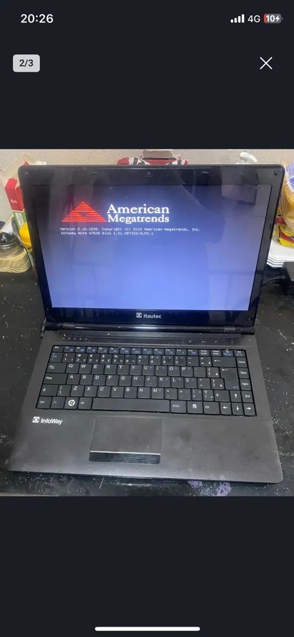 Notebook Itautec 