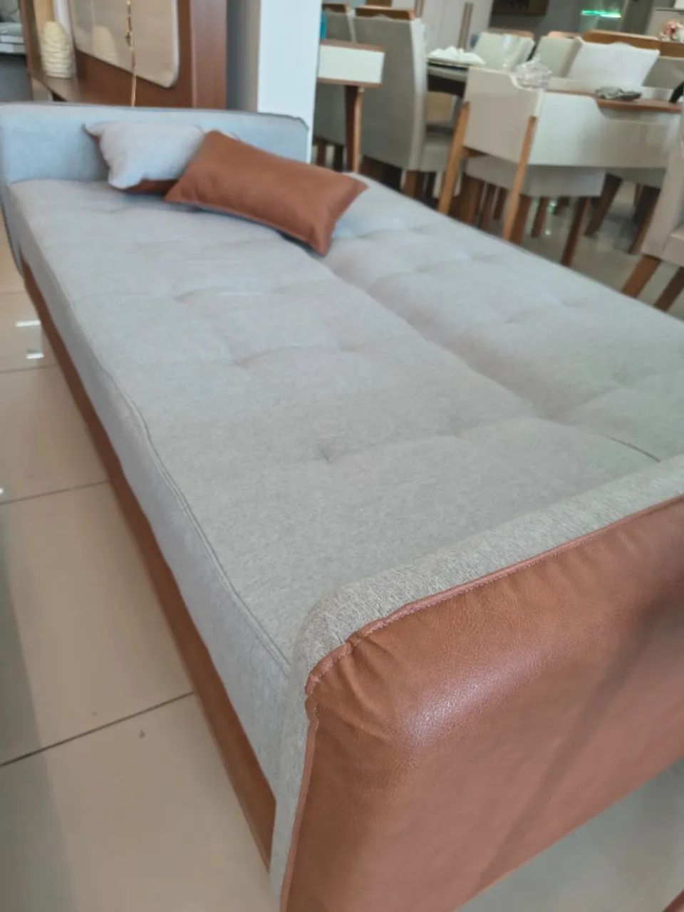 Sofá Fixo Cama 2M Unique - Foto 2