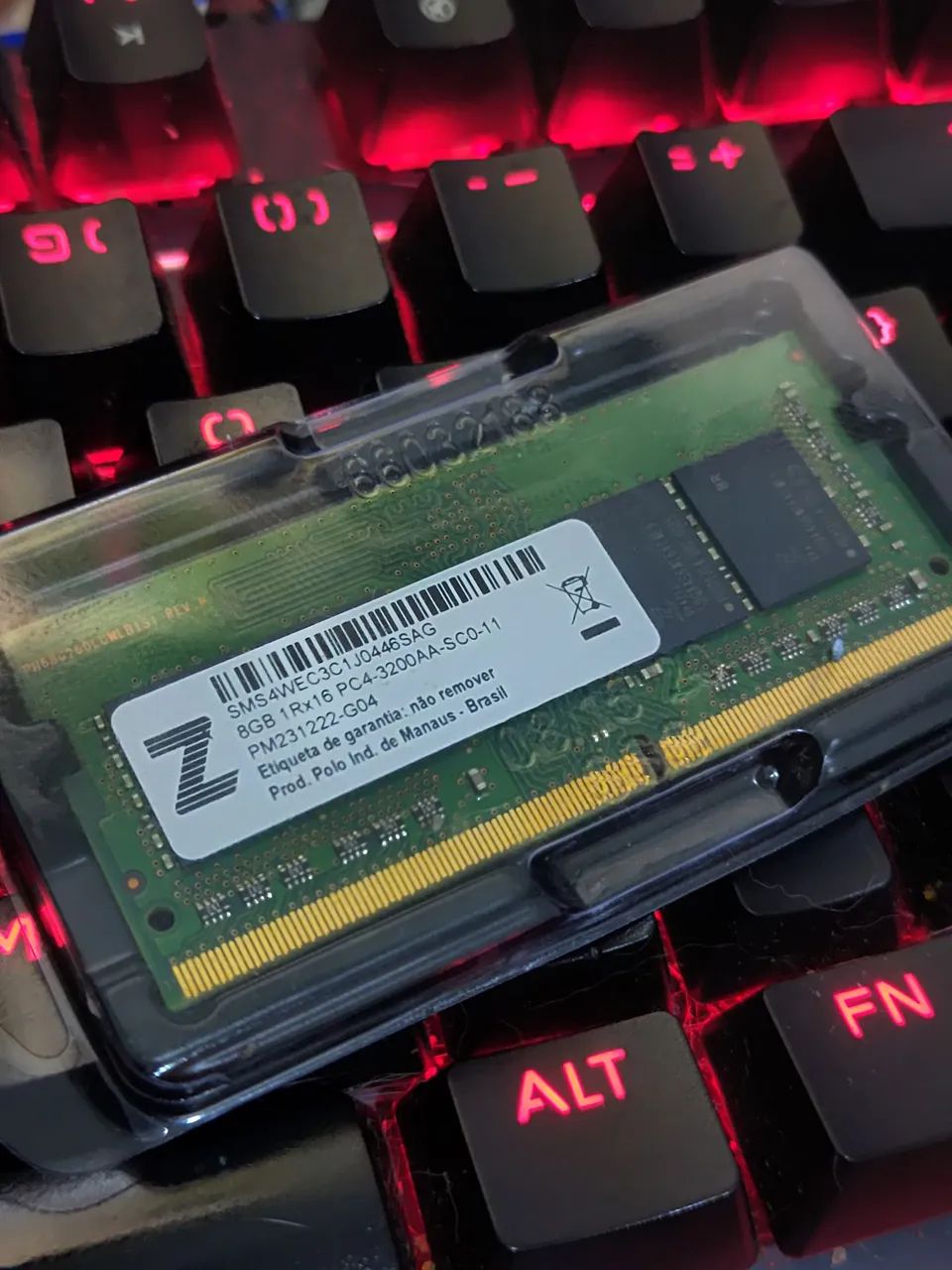 Memória RAM DDR4 8GB 3200Mhz 