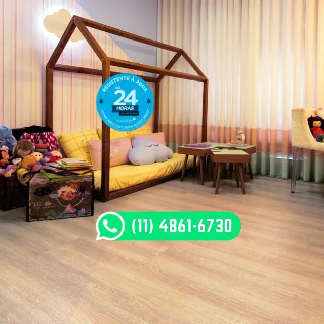 Piso Laminado Eucafloor New Evidence Acqua Sbiancato A Prova D'agua